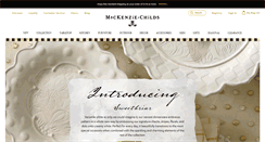 Desktop Screenshot of mackenzie-childs.com